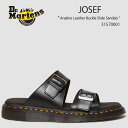Dr.Martens ドクターマーチン サンダル ストラップサンダル Josef Analine Leather Buckle Slide Sandals 31570001 Black メンズ レディース 男性用 女性用【中古】未使用品(4)