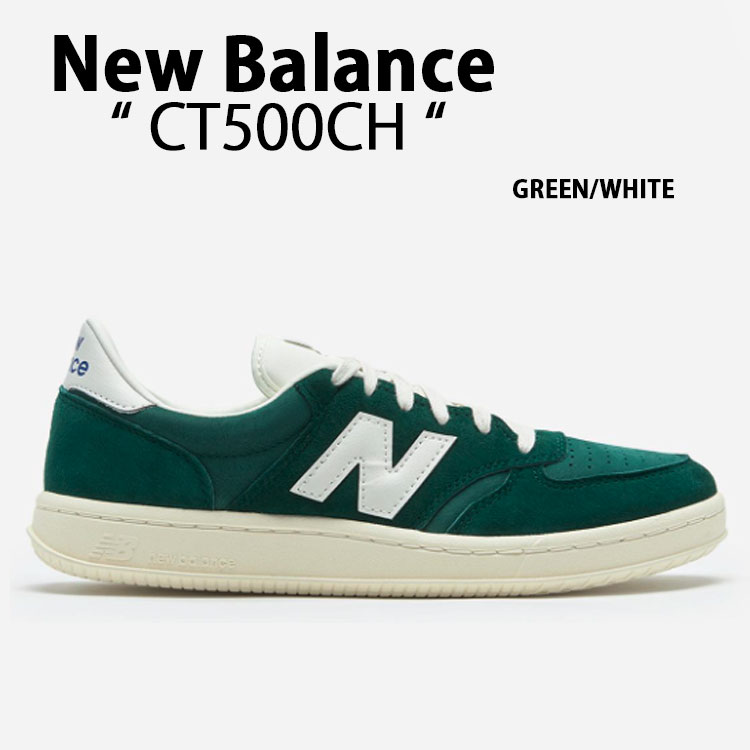 New Balance ニューバランス スニーカー CT500 CT500CH GREEN WHITE シューズ グリーン ホワイト スウェード ヌバック メンズ レディース【中古】未使用品