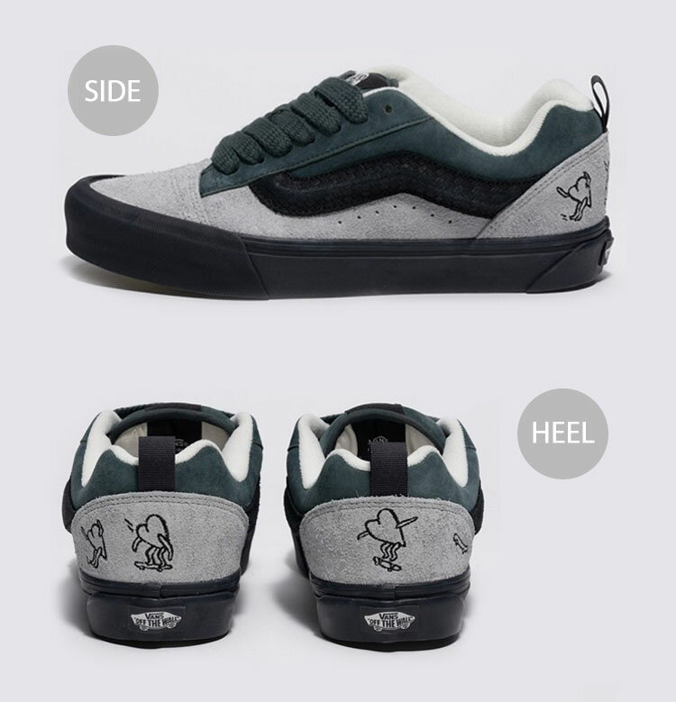 VANS バンズ スニーカー BOLIN KNU SKOOL GRAY ASIAN ARTIST COLLECTION VN000CS0Z0X ボーリン ニュースクール グレイ メンズ レディース