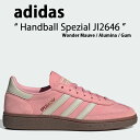 adidas originals アディダス スニーカー Handball Spezial JI2646 Wonder Mauve / Alumina / Gum シューズ ハンドボール スペツィアル ワンダーモーヴ アルミニウム ガム メンズ レディース【中古】未使用品