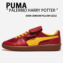 PUMA プーマ スニーカー PALERMO HARRY POTTER DARK CRIMSON YELLOW SIZZLE PKI40121001 パレルモ ハリーポッター ダーククリムソン イエローシズル シューズ コラボ メンズ レディース【中古】未使用品