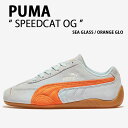 PUMA プーマ レディース スニーカー SPEEDCAT OG 398846-40 GRAY ORANGE シューズ スピードキャットOG グレー オレンジ ...