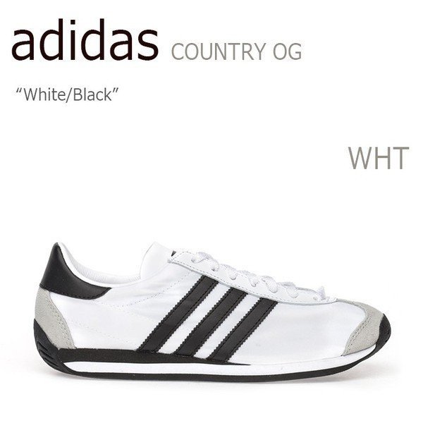 adidas アディダス スニーカー COUNTRY OG White Black S79106 メンズ レディース 男女共用 男性用 女性用【中古】未使用品