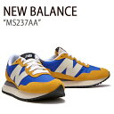 New Balance ニューバランス スニーカー 237 YELLOW BLUE イエロー ブルー MS237AA【中古】未使用品(4)