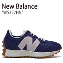 New Balance ニューバランス スニーカー WS327HN1 ネイビー ピンク レディース 女性用 WS327HN1 FLNBBF3U08【中古】未使用品