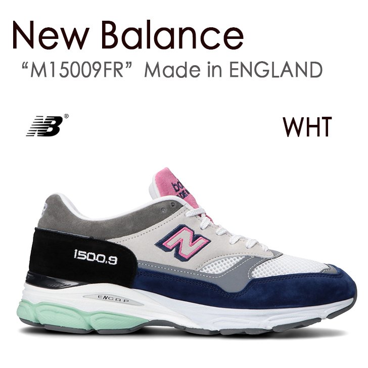 New Balance ニューバランス スニーカー M15009FR WHITE BLACK イングランド MADE IN ENGLAND【中古】未使用品