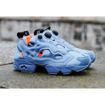 【ポイント2倍!スーパーSALE期間限定】REEBOK リーボック スニーカー INSTAPUMP FURY ポンプフューリー テック TECH FLIGHT JACKET PACK BLU ORG ブルー オレンジ V63047【中古】未使用品