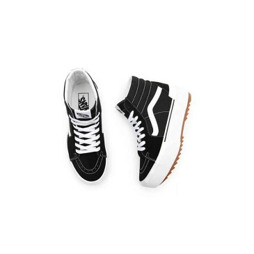 VANS SK8-HI Stacked ブラック スケートハイ スケハイ バンズ 厚底 VN0A4BTW5ZN