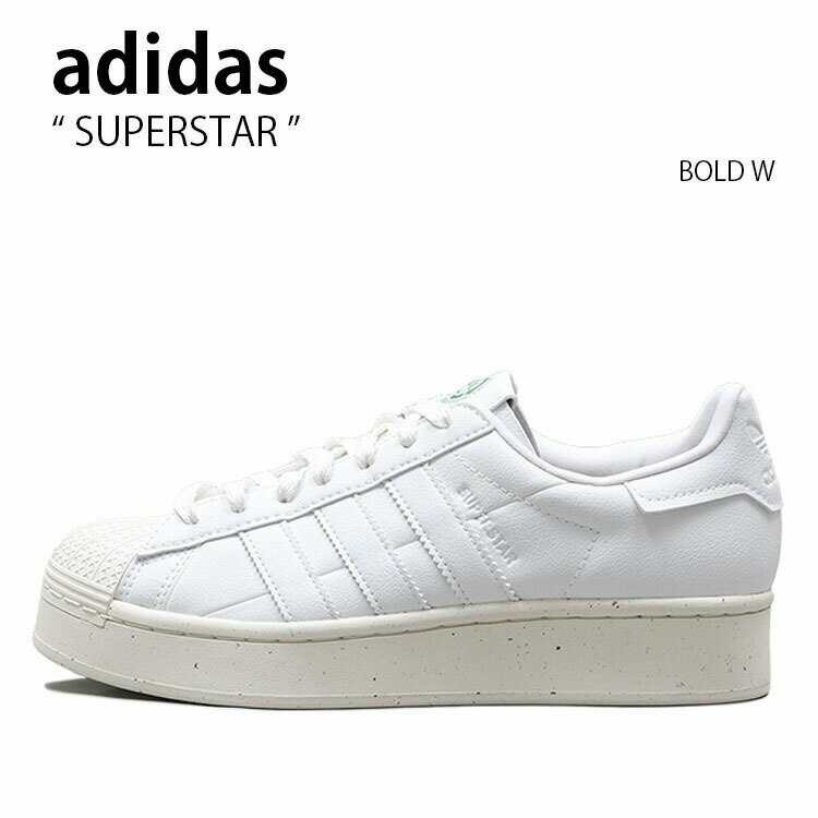 adidas AfB_X Xj[J[ SUPERSTAR X[p[X^[ BOLD W {[h FY0118 zCg fB[X p yÁzgpi