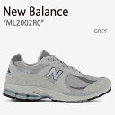 New Balance ニューバランス スニーカー 2002R ML2002R0 ブラック メンズ レディース 男女兼用 男性用 女性用 【中古】未使用品