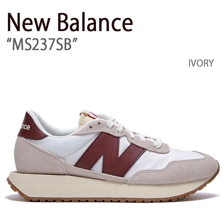 New Balance j[oX Xj[J[ 237 IVORY AC{[ MS237SB Y fB[X jp jp pyÁzgpi