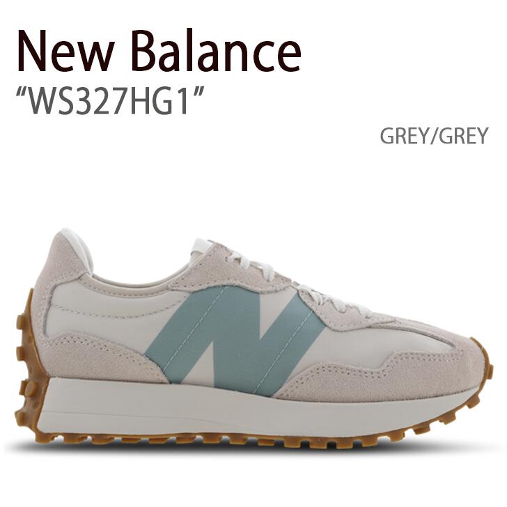 New Balance ニューバランス スニーカー 327 WS327HG1 グレー グレー レディース 男女兼用 男性用 女性用【中古】未使用品のサムネイル