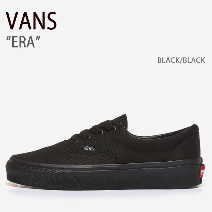 VANS バンズ スニーカー ERA BLACK BLACK エラ ブラック ブラック ヴァンズ シューズ メンズ レディース 男女兼用 男性用 女性用 VN000QFKBKA未使用品