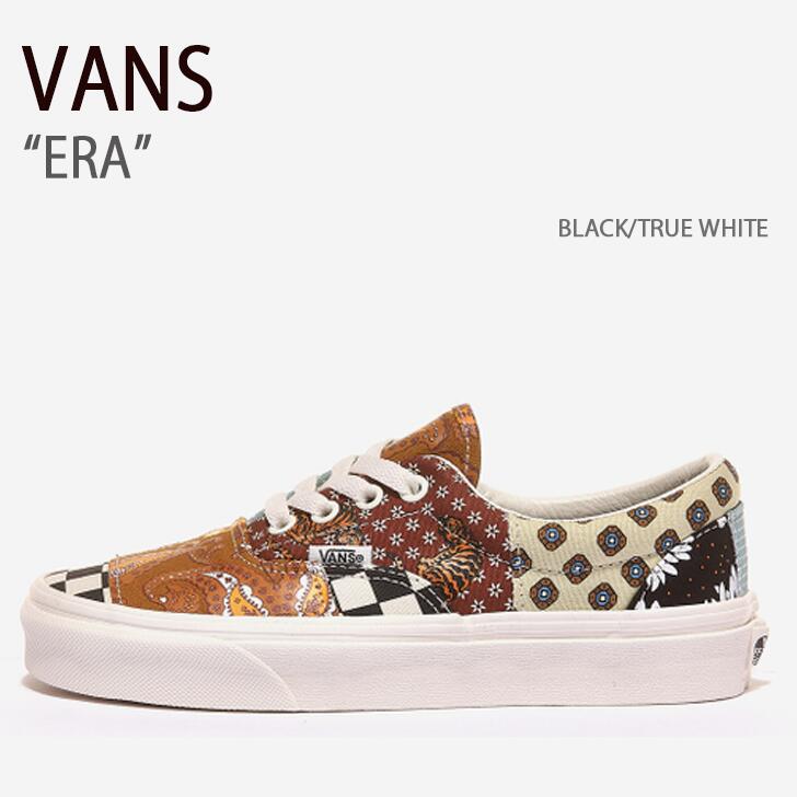 VANS バンズ スニーカー ERA BLACK TRUE WHITE エラ ブラック トゥルーホワイト ヴァンズ シューズ メンズ レディース 男女共用 男性用 女性用 VN0A4U391IO【中古】未使用品