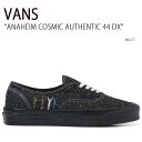 VANS バンズ スニーカー ANAHEIM COSMIC AUTHENTIC 44 DX MULTI アナハイムコスミックオーセンティック44デラックス マルチ ヴァンズ シューズ メンズ レディース 男女兼用 男性用 女性用 VN0A5KX4AVU1未使用品