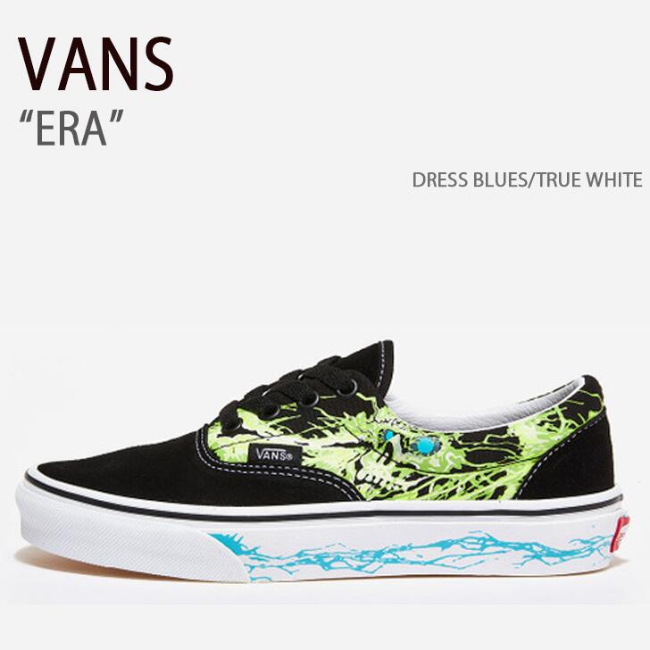 楽天larmoire -Interior and Goods-VANS バンズ スニーカー ERA DRESS BLUES TRUE WHITE エラ ドレスブルース トゥルーホワイト ヴァンズ シューズ メンズ レディース 男女共用 男性用 女性用 VN0A5KX590O【中古】未使用品