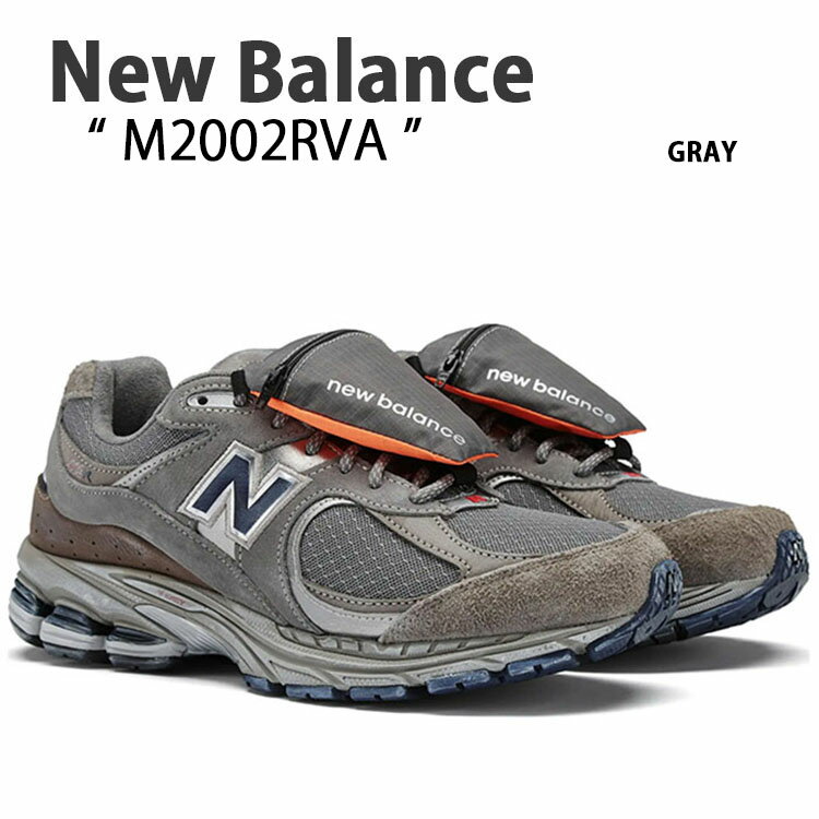 New Balance ニューバランス スニーカー M2002 GRAY M2002RVA グレー シューズ メンズ レディース 男性用 女性用 男女共用【中古】未使用品