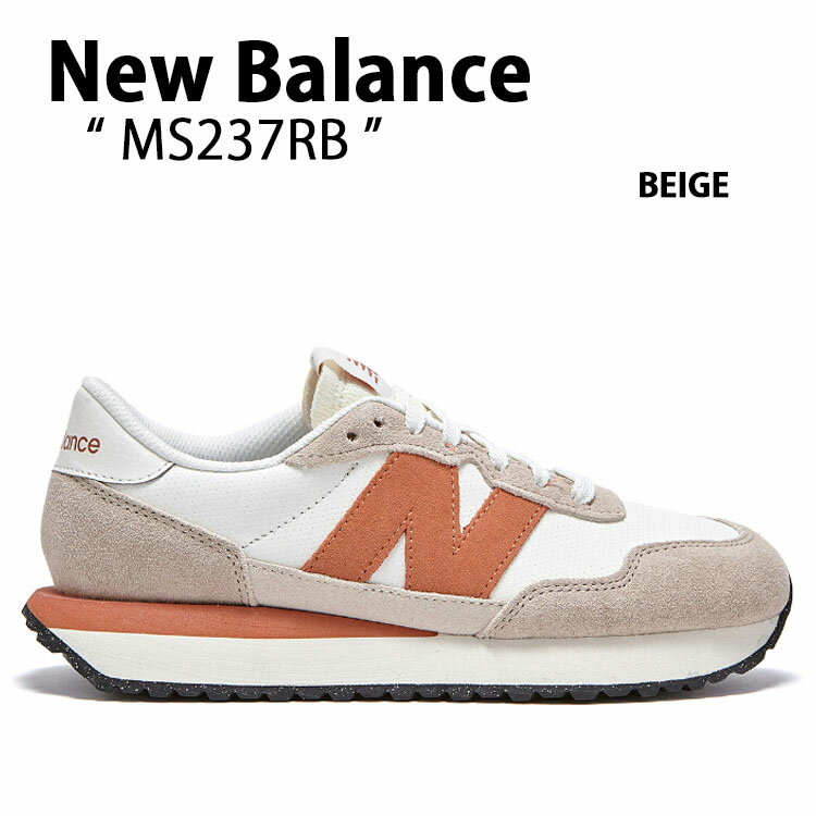 New Balance j[oX Xj[J[ 237 BEIGE x[W MS237RB NBPDCB408A V[Y Y fB[X jp jp pyÁzgpi