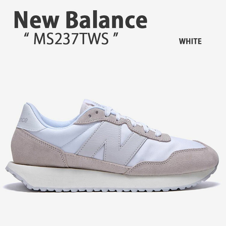 New Balance j[oX Xj[J[ 237 WHITE BEIGE zCg x[W MS237TWS V[Y Y fB[X jp jp pyÁzgpi