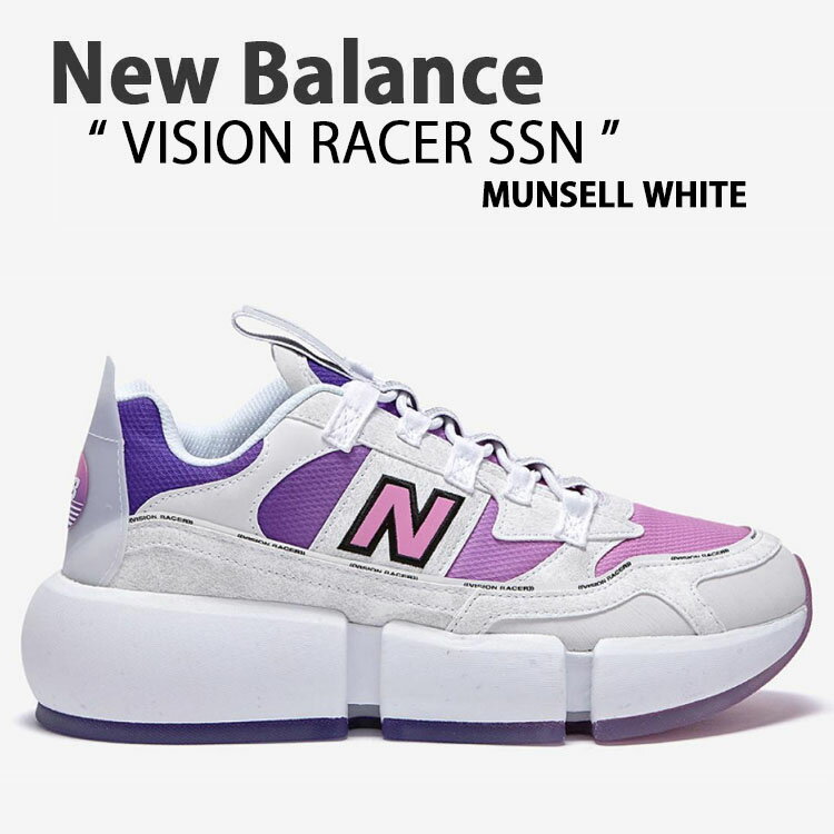 New Balance ニューバランス スニーカー Jaden Smith Vision Racer SSP MUSELL WHITE MSVRCSSN ジェイデンスミス ビジョンレーサー コラボ シューズ メンズ レディース 男女兼用 男性用 女性用【中古】未使用品