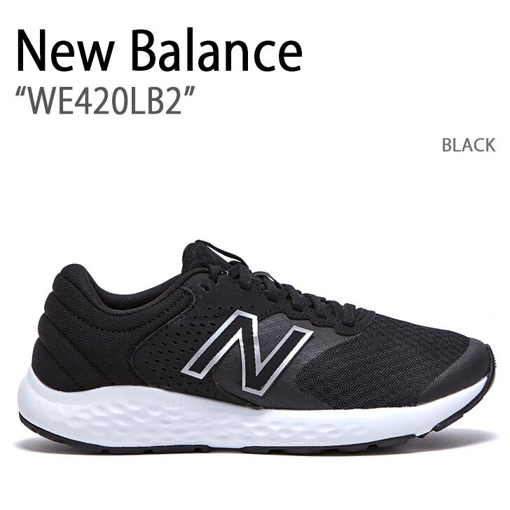 New Balance j[oX Xj[J[ 420 BLACK ubN WE420LB2 fB[X pyÁzgpi