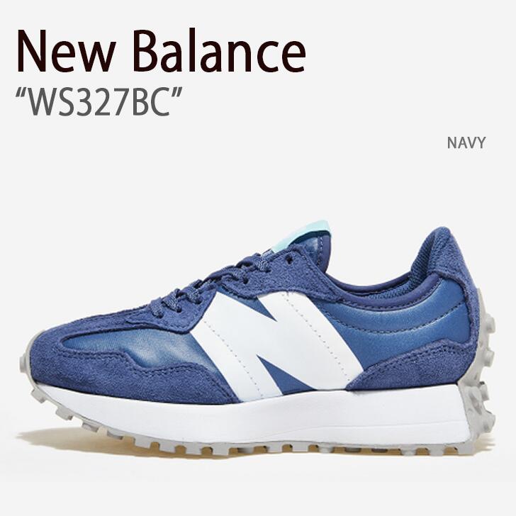 New Balance ニューバランス スニーカー 327 NAVY ネイビー WS327BC メンズ レディース 男女兼用 男性用 女性用【中古】未使用品