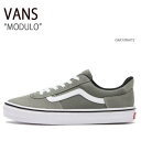 VANS バンズ スニーカー MODULO GRAY WHITE モデューロ グレー ホワイト ヴァンズ シューズ メンズ レディース V3838 SC【中古】未使用品