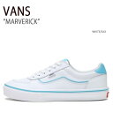 VANS バンズ スニーカー MARVERICK WHITE SAX マーベリック ホワイト サックス ヴァンズ シューズ メンズ レディース V3858 LEA【中古】未使用品