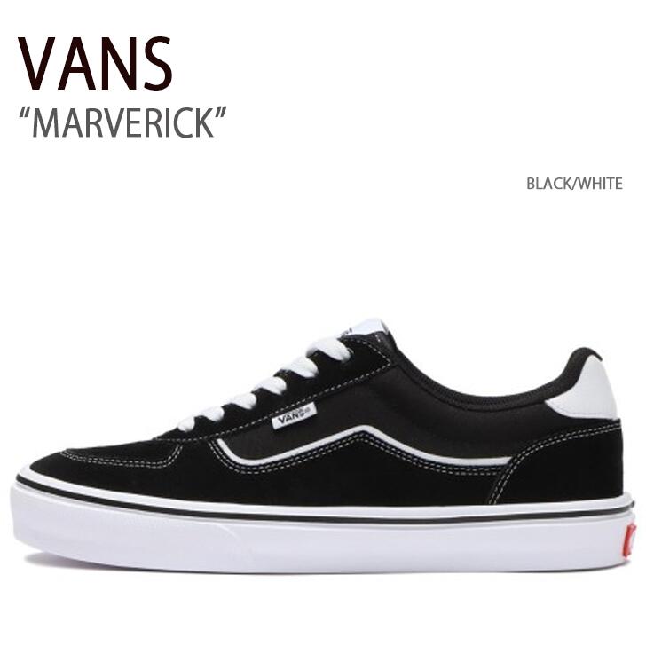 VANS oY Xj[J[ MARVERICK BLACK WHITE }[xbN ubN zCg @Y V[Y Y fB[X V3858 SCyÁzgpi