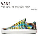 VANS バンズ スニーカー OLD SKOOL DX ANDERSON PAAK VENICE BLUE オールドスクール アンダーソン パーク ヴェネツィア ブルー メンズ 男性用 シューズ VN0A38G3279【中古】未使用品