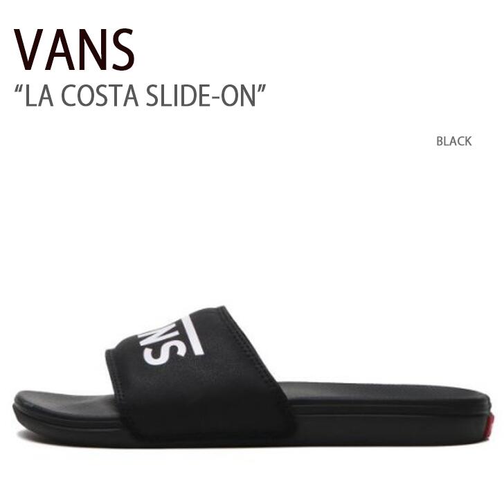 楽天larmoire -Interior and Goods-VANS バンズ サンダル LA COSTA SLIDE-ON BLACK コスタスライドオン ブラック ヴァンズ シューズ メンズ レディース 男女兼用 男性用 女性用 VN0A5HF5IX6【中古】未使用品