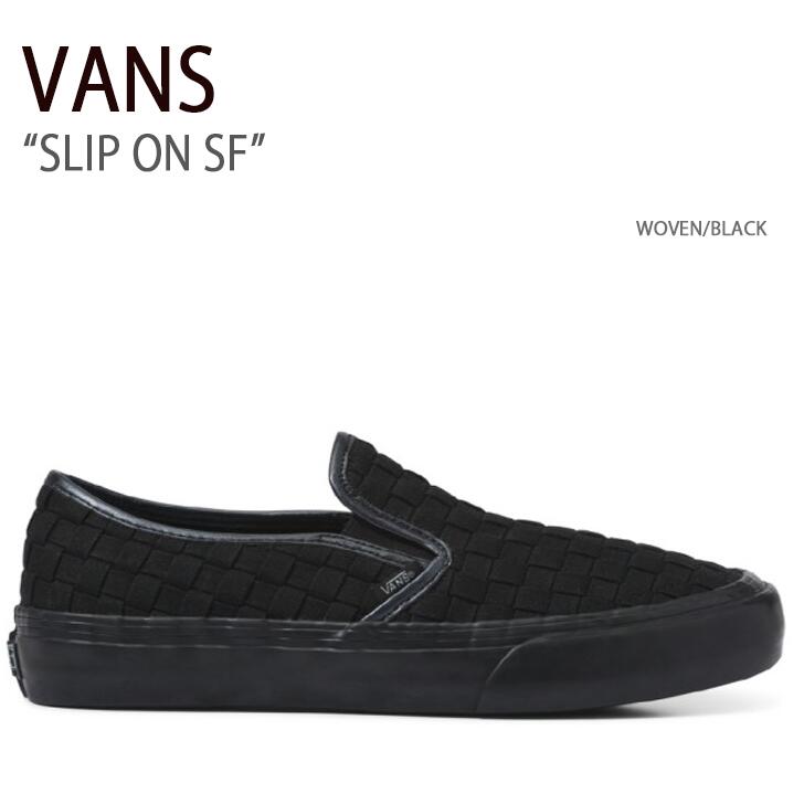 VANS oY Xj[J[ SLIP ON SF WOVEN BLACK Xb|SF E[u ubN @Y V[Y Y fB[X jp jp p VN0A5HYQB8MyÁzgpi