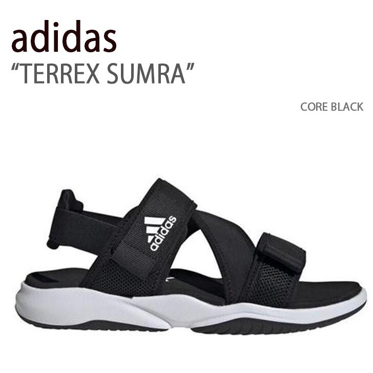 adidas アディダス サンダル TERREX SUMRA CORE BLACK テレックスサムラ コアブラック メンズ レディース 男女兼用 男性用 女性用 ユニセックス FV0834【中古】未使用品