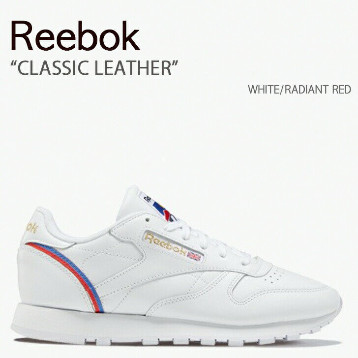 REEBOK [{bN Xj[J[ CLASSIC LEATHER EG5975 NVbN U[ WHITE RADIANT RED zCg fBAgbh V[Y Y fB[X jp p jpyÁzgpi