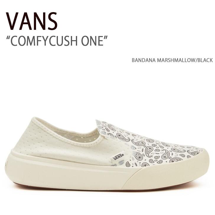 VANS oY Xj[J[ COMFYCUSH ONE BANDANA MARSHMALLOW BLACK RtB[NbV o_i}V} ubN @Y V[Y Y fB[X VN0A45J5KIGyÁzgpi