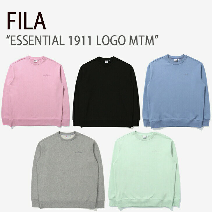 FILA フィラ ESSENTIAL 1911 LOGO MTM エッセンシャル 1911 ロゴ MTM メンズ レディース FS2POD4101X_PIK FS2POD4101X_BLK FS2POD4101X_STL FS2POD4101X_LML FS2POD4101X_PMI 【中古】未使用品