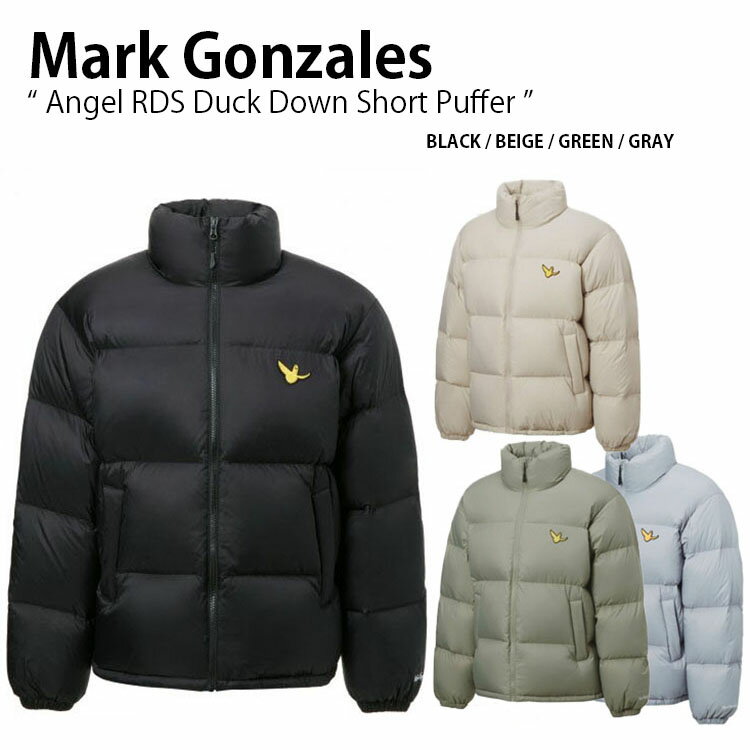 楽天larmoire -Interior and Goods-MARK GONZALES マークゴンザレス ダウン Angel RDS Duck Down Shor Puffer ダウンジャケット ショートダウン エンジェル ダックダウン ブラック ベージュ グリーン グレー 男女共用 男性用 女性用 MG2104DP01【中古】未使用品