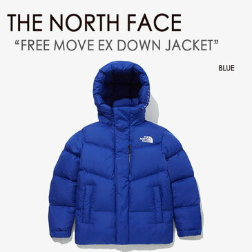 THE NORTH FACE ノースフェイス ダウン FREE MOVE EX DOWN JACKET WHITE LABEL ブルー NI1DM51J メンズ レディース 男女共用 男性用 女性用【中古】未使用品