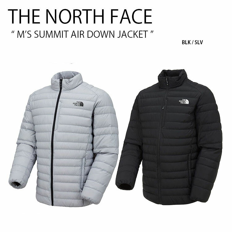 THE NORTH FACE ノースフェイス ダウンジャケット M'S SUMMIT AIR DOWN JACKET サミット エアー ダウン ジャケット ブラック シルバー メンズ レディース 男女共用 男性用 女性用 NJ1DL01A NJ1DL01B未使用品