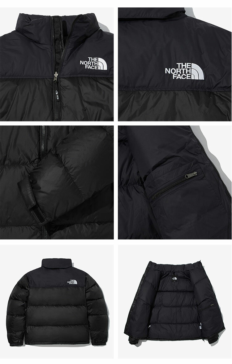 THE NORTH FACE ノースフェイス ダウンジャケット M'S 1996 ECO NUPTSE JACKET エコ ヌプシ ダウン ジャケット BLACK ヌプシダウン メンズ レディース 男女共用 男性用 女性用 NJ1DN55A【中古】未使用品