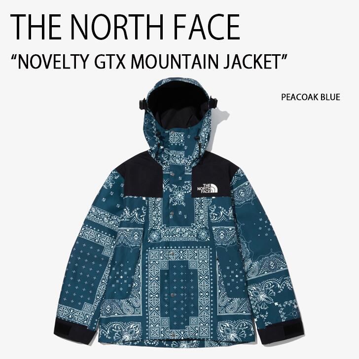 THE NORTH FACE ノースフェイス マウンテンジャケット NOVELTY GTX MOUNTAIN JACKET ゴアテックス GORE-TEX ジャケット アウトドア 防水 ピーコック ブルー メンズ レディース 男女共用 NJ2GN10A【中古】未使用品