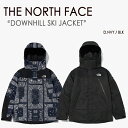 THE NORTH FACE ノースフェイス ジャケット DOWNHILL SKI JACKET ペイズリー ダウンヒル スキージャケット コーチジャケット フーディー フード パーカー ダークネイビー ブラック WHITE LABEL NJ2SM65/B【中古】未使用品