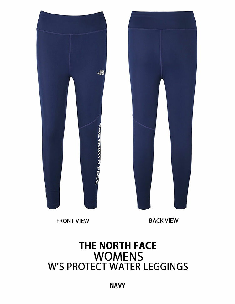 THE NORTH FACE ノースフェイス レディース ウォーターレギンス W'S PROTECT WATER LEGGINGS レギンス サーフレギンス スイムトレンカトレンカ ラッシュガード UVカット 冷感素材 水陸両用 ネイビー 女性用 NF6KK32C【中古】未使用品