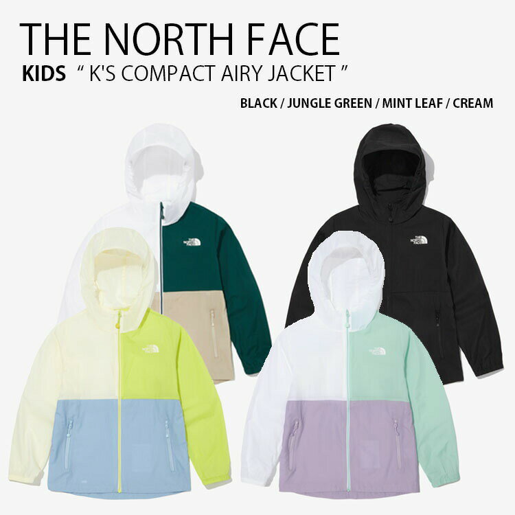 THE NORTH FACE m[XtFCX LbY }Eep[J[ K'S COMPACT AIRY JACKET RpNg GA[ WPbg t[h t[fB p[J[ WbvAbv WbvAbvWPbg S NJ3LN08S/T/U/VyÁzgpi