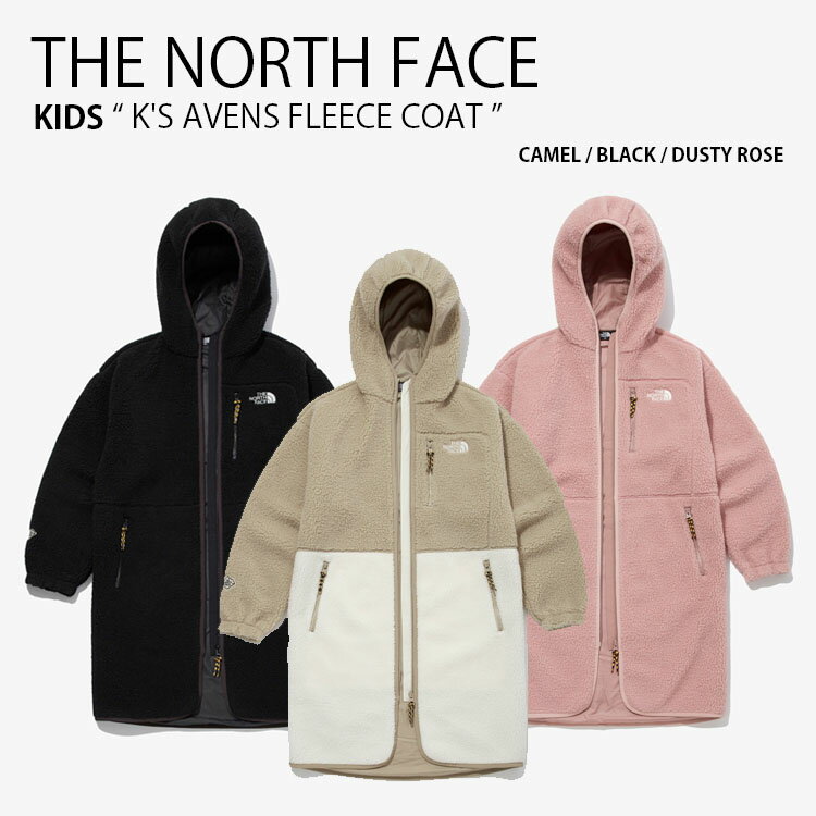 THE NORTH FACE m[XtFCX LbY t[X K'S AVENS FLEECE COAT AxX t[X R[g t[XR[g t[fB[ t[h {AWPbg WPbg WbvAbv OR[g qp NJ4FM58S/T/UyÁzgpi