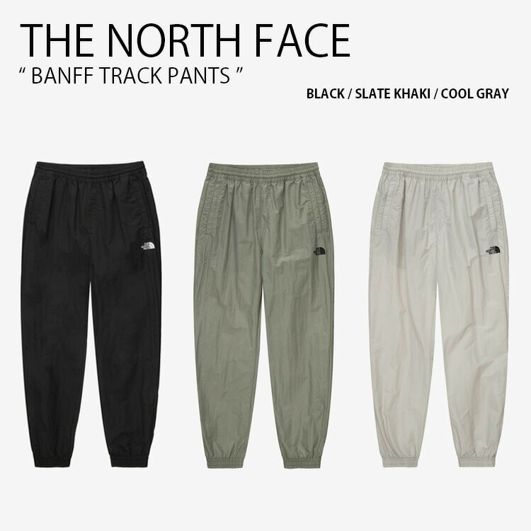 THE NORTH FACE ノースフェイス ジョガーパンツ BANFF TRACK PANTS バンフ トラック パンツ ズボン 長ズボン イージーパンツ ウーブンパンツ ロゴ ストリート アウトドア 男性用 女性用 NP6NN09A/B/C【中古】未使用品