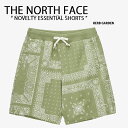 THE NORTH FACE ノースフェイス ショートパンツ NOVELTY ESSENTIAL SHORTS ペイズリー バンダナ パンツ ハーフパンツ 短パン イージーパンツ ボトムス トレーニングパンツ メンズ レディース NS6KN11A 【中古】未使用品