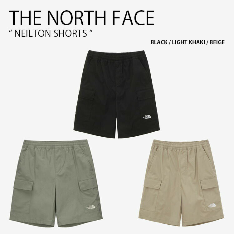 THE NORTH FACE ノースフェイス ショートパンツ NEILTON SHORTS ネイウトン ショーツ パンツ ズボン 半ズボン ハーフパンツ 短パン イージーパンツ ロゴ ストリート WHITELABEL メンズ レディース 男性用 女性用 NS6NN01J/K/L【中古】未使用品