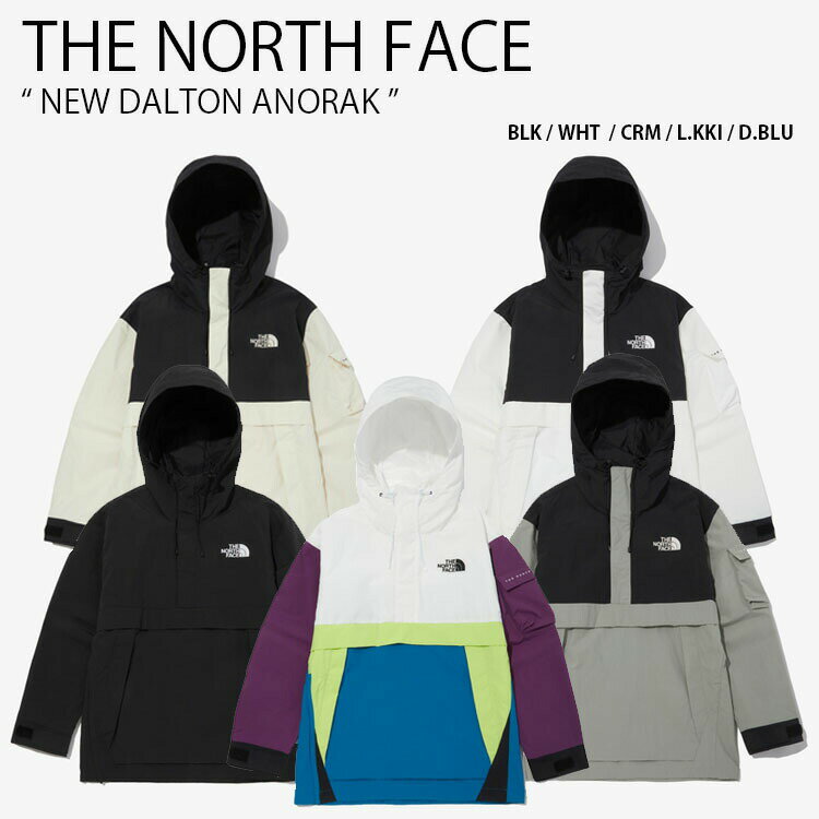 THE NORTH FACE ノースフェイス マウンテン ジャケット NEW DALTON ANORAK ニュー ダルトン アノラック マウンテンパーカー フーディ フード ロゴ WHITELABEL メンズ レディース NA3BN00J/K/L/M/O【中古】未使用品