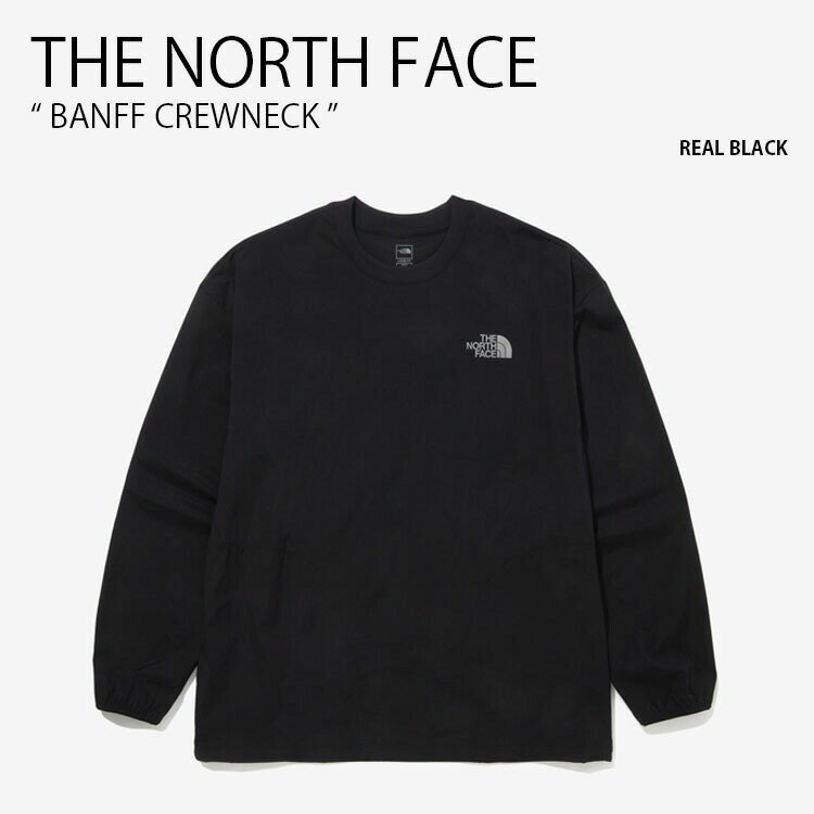 BANFF THE NORTH FACE ノースフェイス ウーブンシャツ BANFF CREWNECK バンフ クルーネック 長袖 カットソー シャツ 